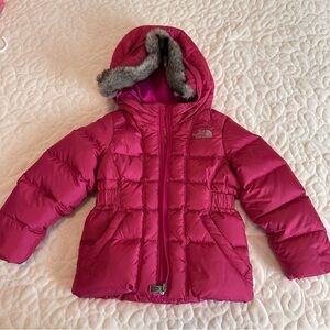 The North Face Fuchsia Hooded Jacket